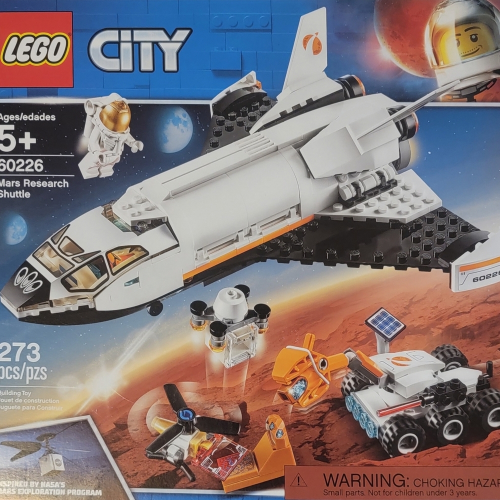 Lego Mars Research Shuttle 60226 Retired set New in Box